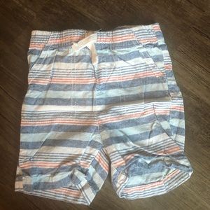 Baby boy striped shorts